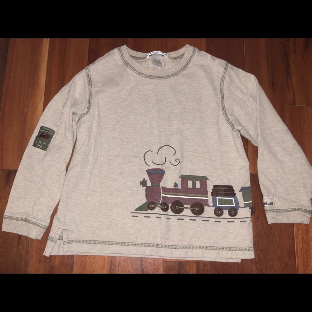 Cat & Jack Train Long Sleeve Shirt